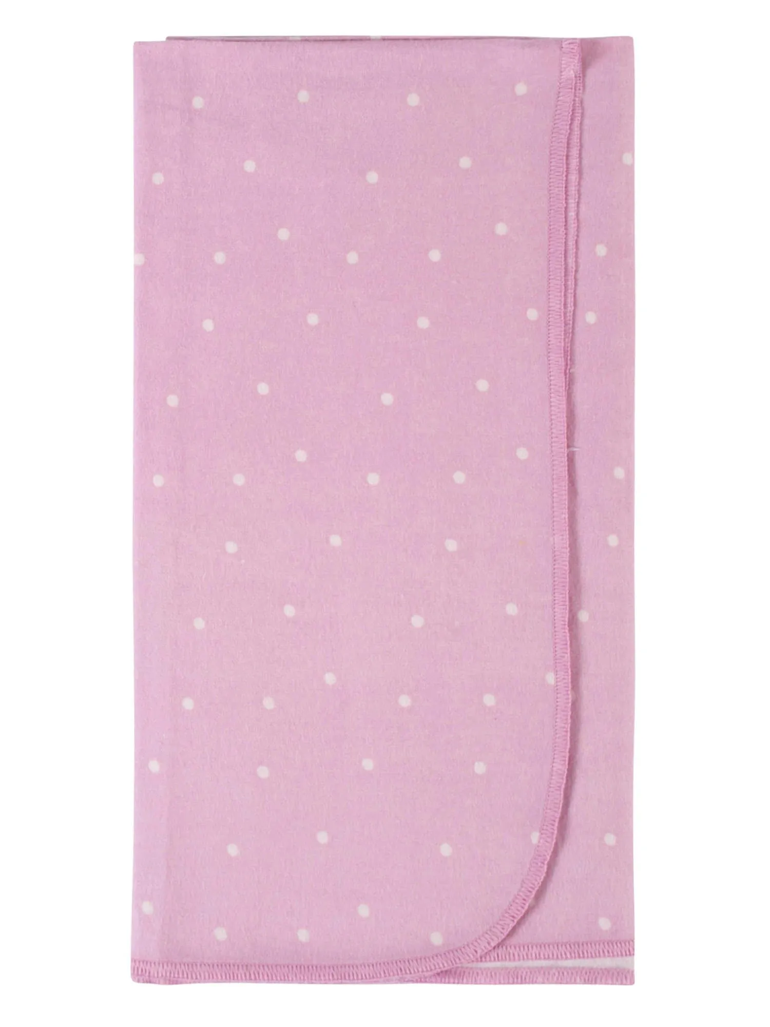 4-Pack Baby Girls Floral Princess Flannel Receiving Blankets