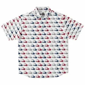 American Casketeer - Button Up Tee