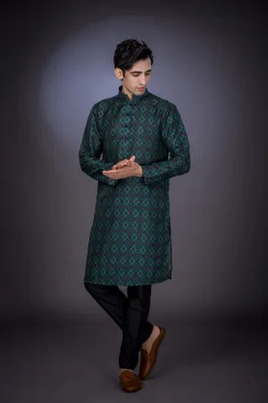 Arctic Nights - Silk Kurta