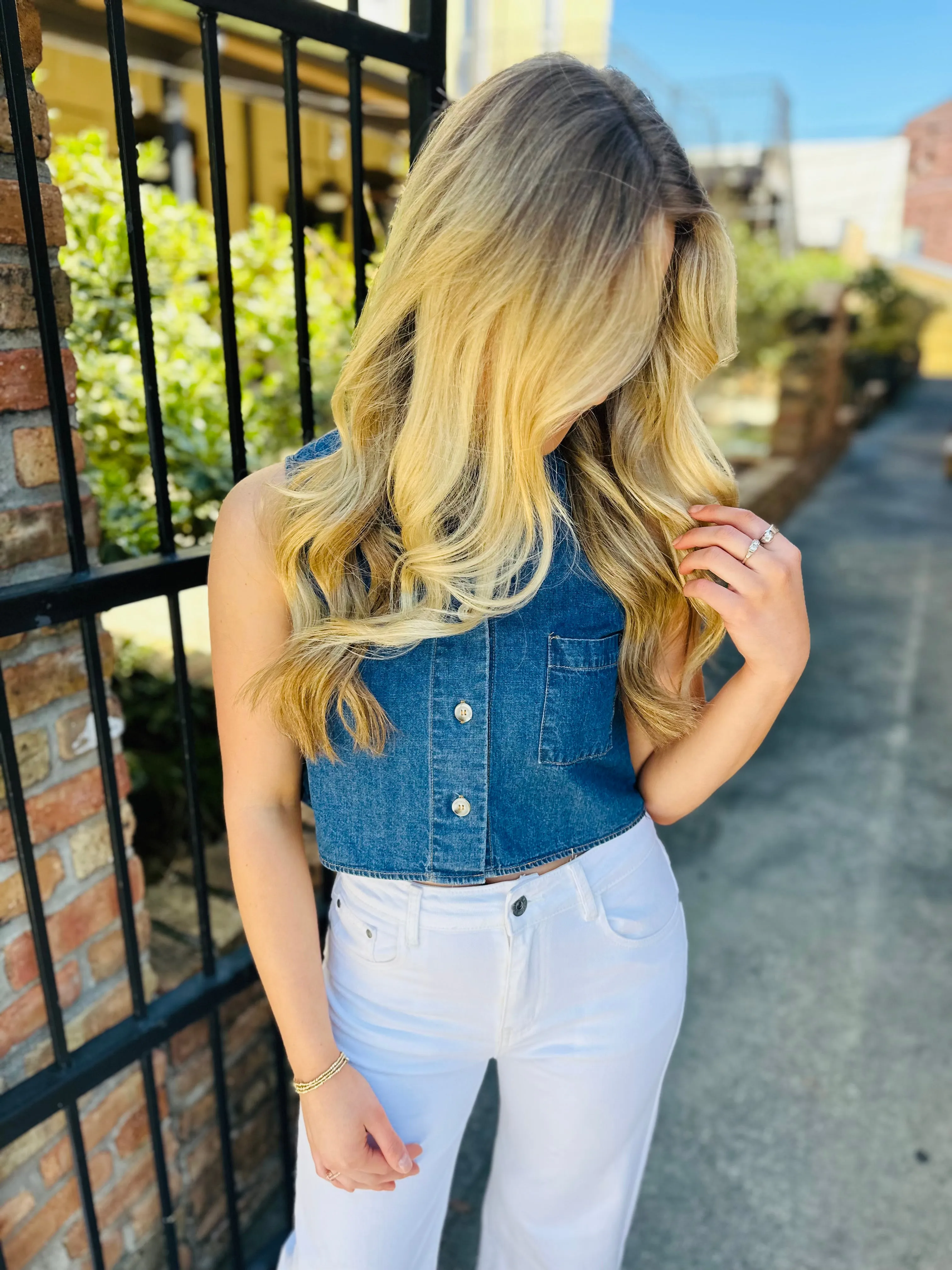 Aubree Denim Shirt