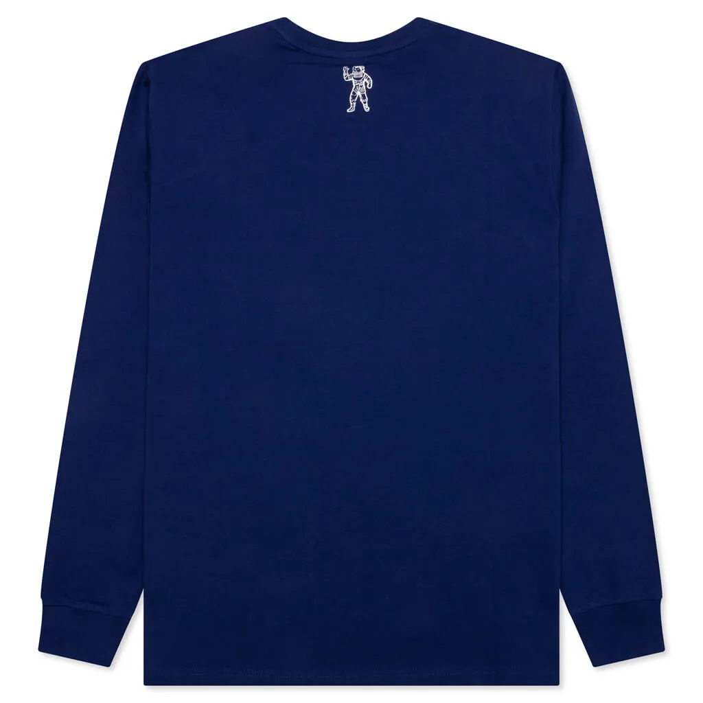 BB Arch L/S Tee - Blue Depths