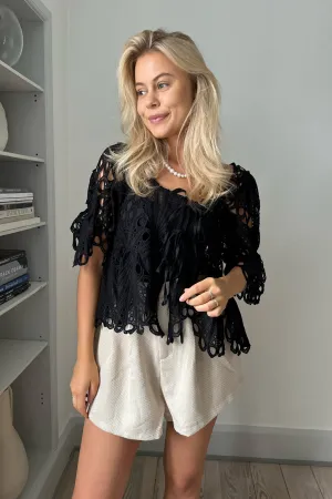 BellaIC Top - Sort