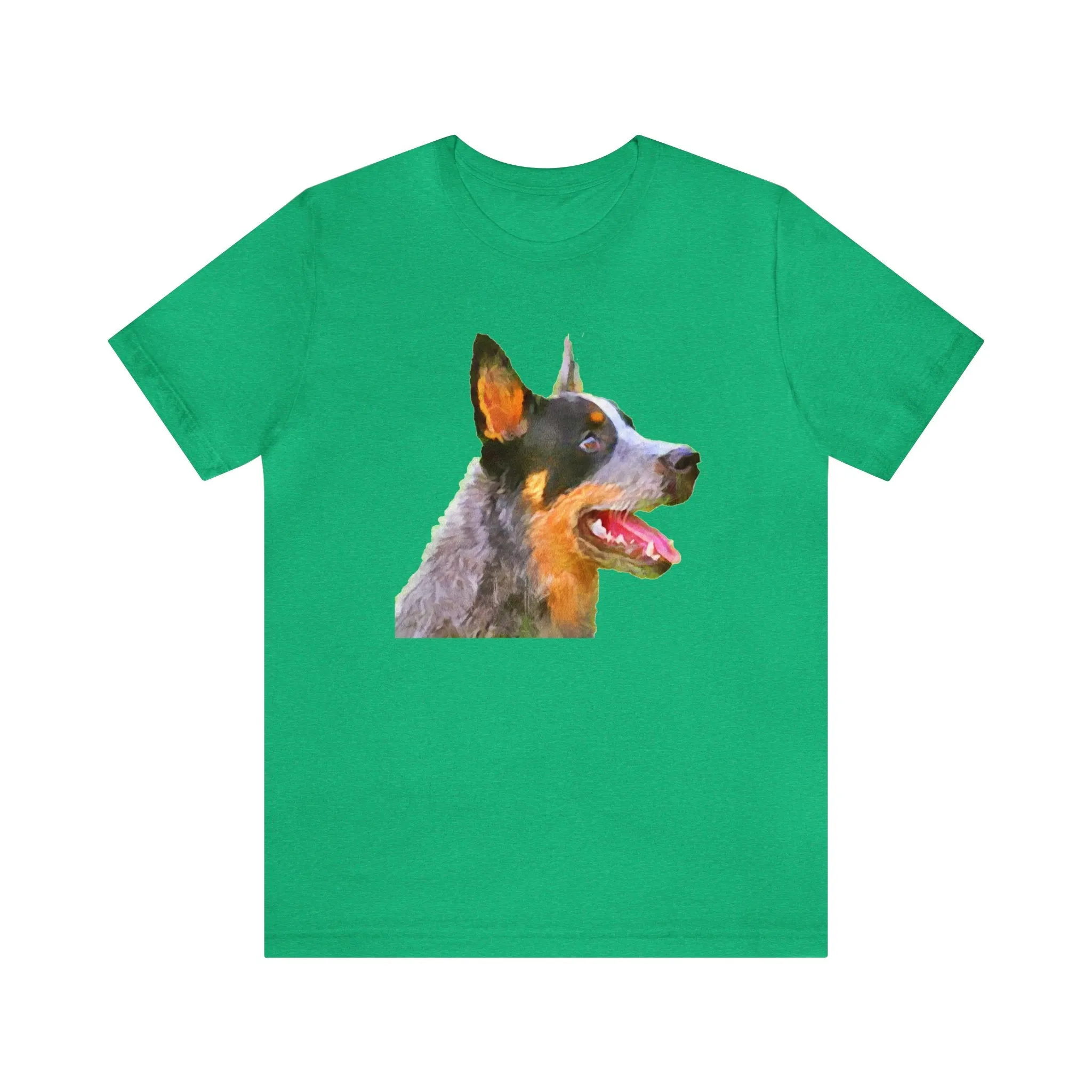 Blue Heeler - Australian Cattle Dog 'Percy' -  Classic Jersey Short Sleeve Tee