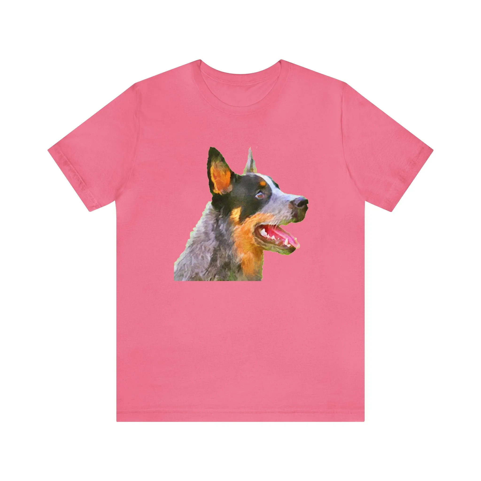 Blue Heeler - Australian Cattle Dog 'Percy' -  Classic Jersey Short Sleeve Tee