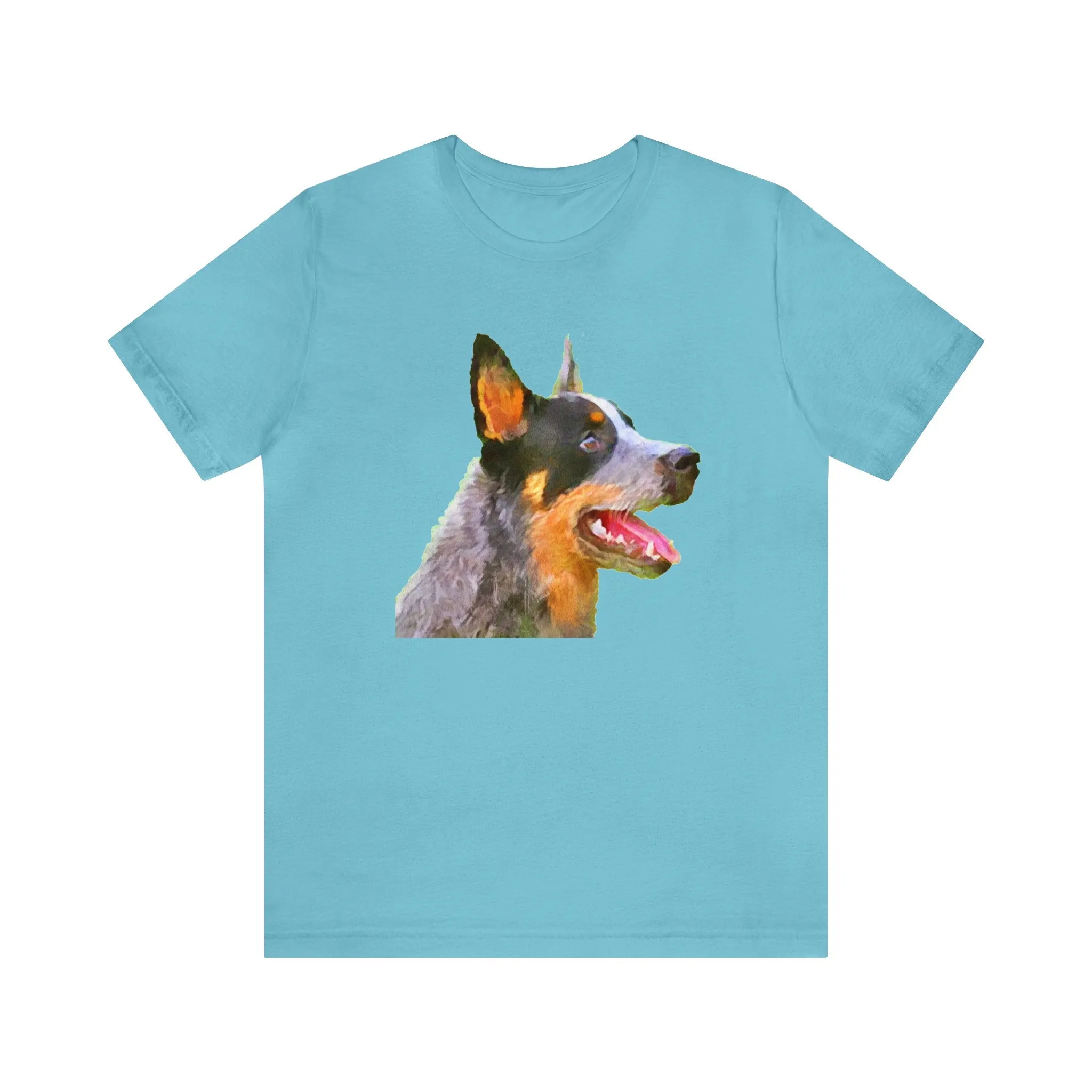 Blue Heeler - Australian Cattle Dog 'Percy' -  Classic Jersey Short Sleeve Tee