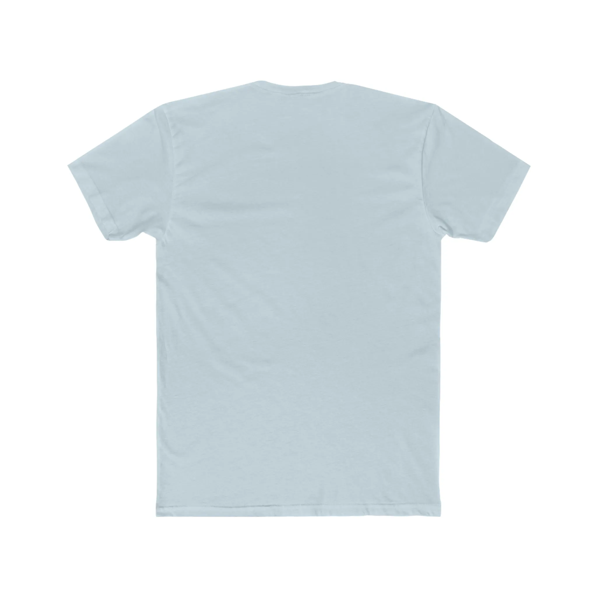 Blue Heeler - Australian Cattle Dog 'Percy' - --  Men's Fitted Cotton Crew Tee