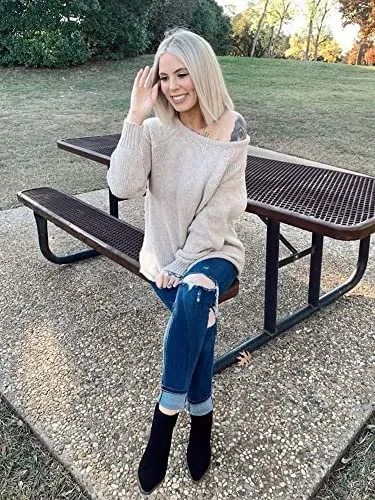 BTFBM Womens Long Sleeve Sweater