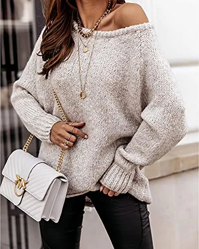 BTFBM Womens Long Sleeve Sweater