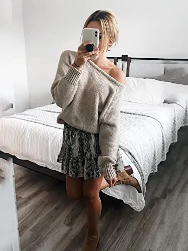 BTFBM Womens Long Sleeve Sweater