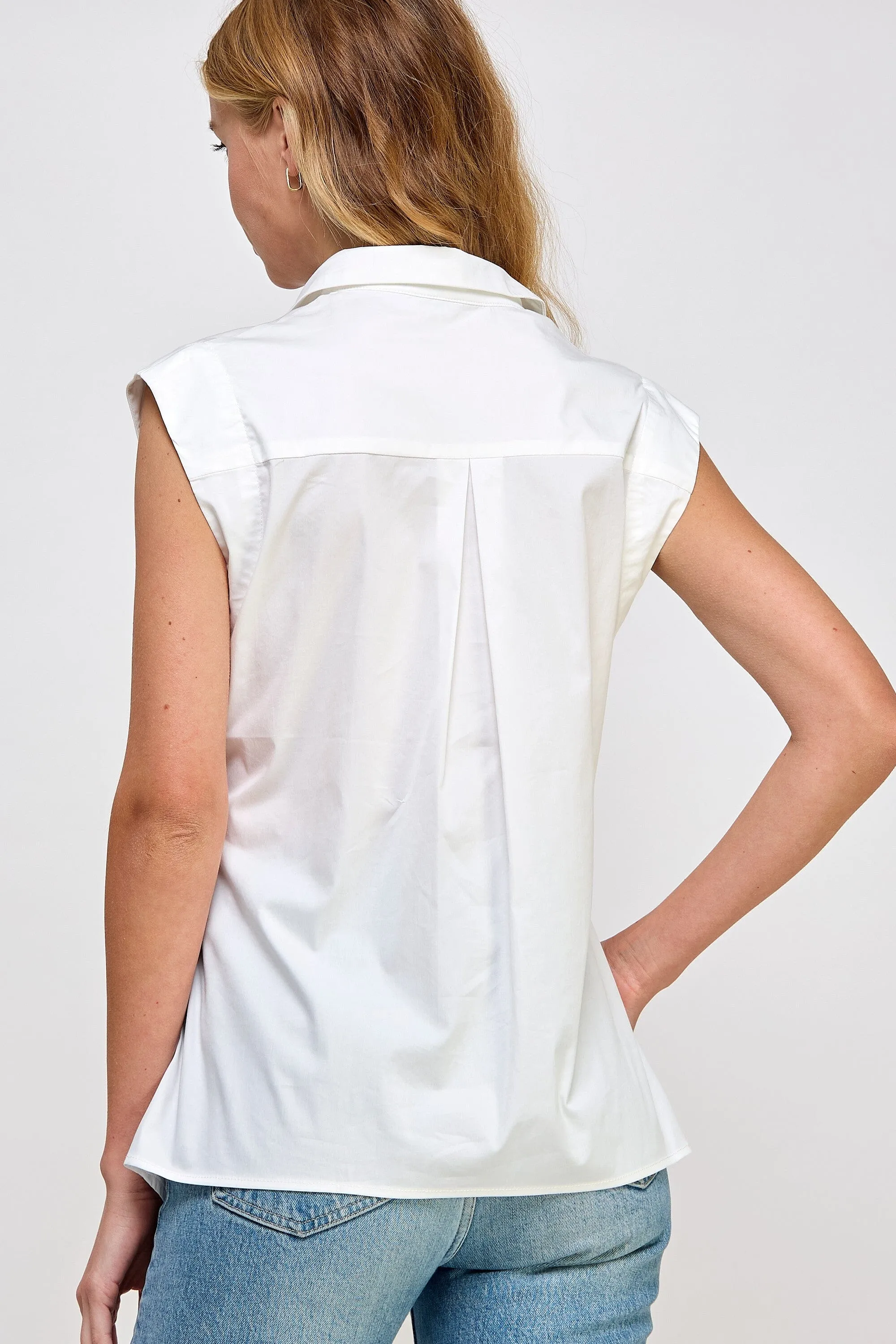 Carmen Poplin Top