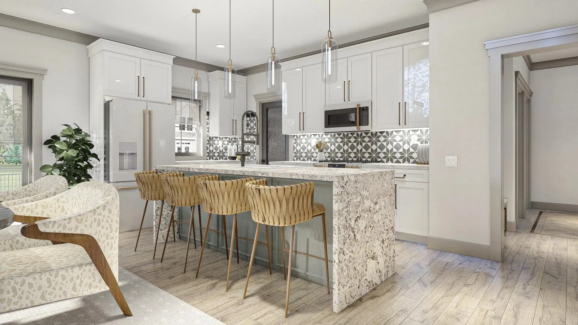 Charming Two-Story Home with First-Floor Master and Sunroom