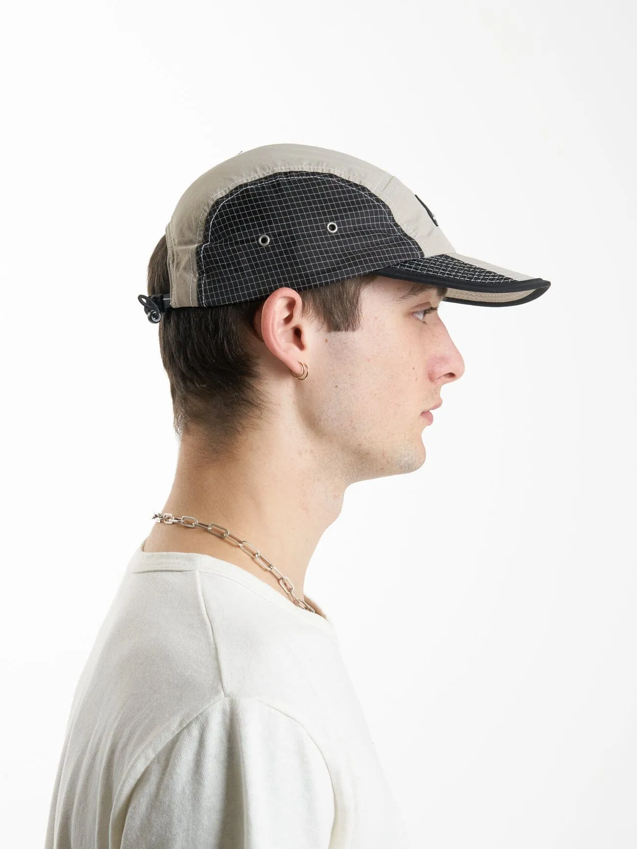 Cortex Curved 5 Panel Cap - Pumice Stone