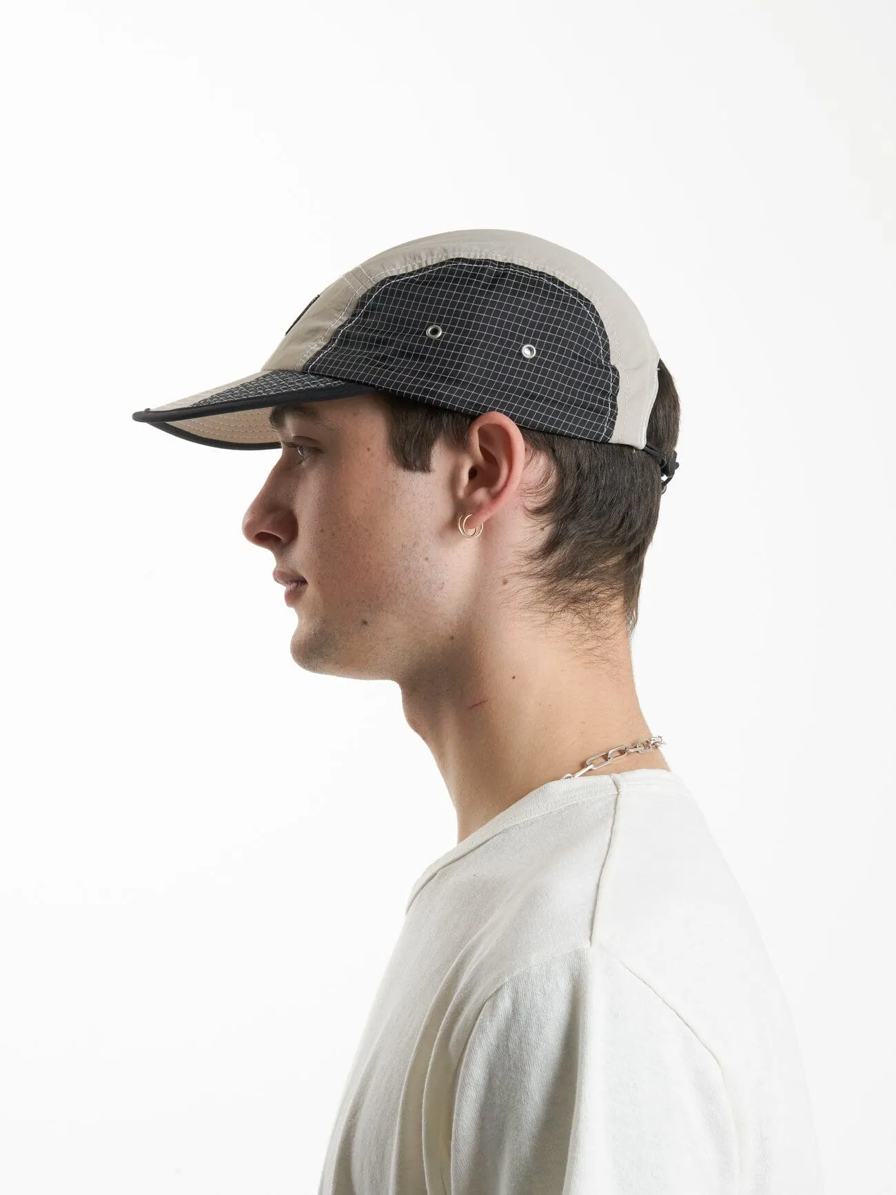 Cortex Curved 5 Panel Cap - Pumice Stone