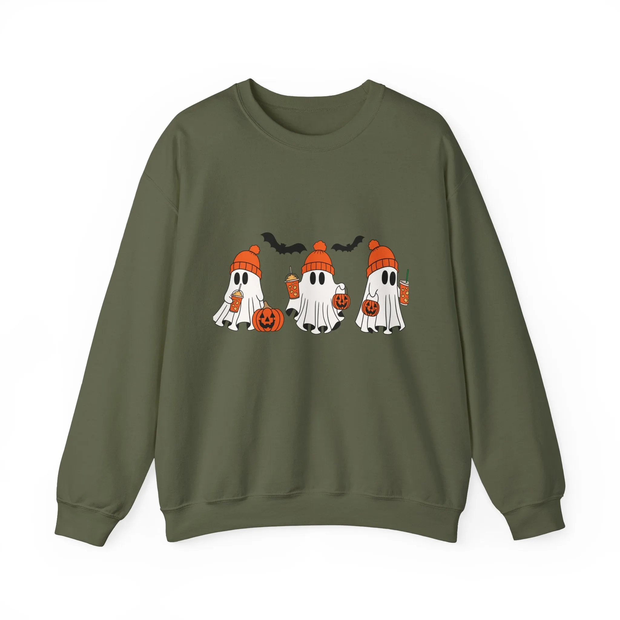 Cute Ghost Crewneck Sweatshirt