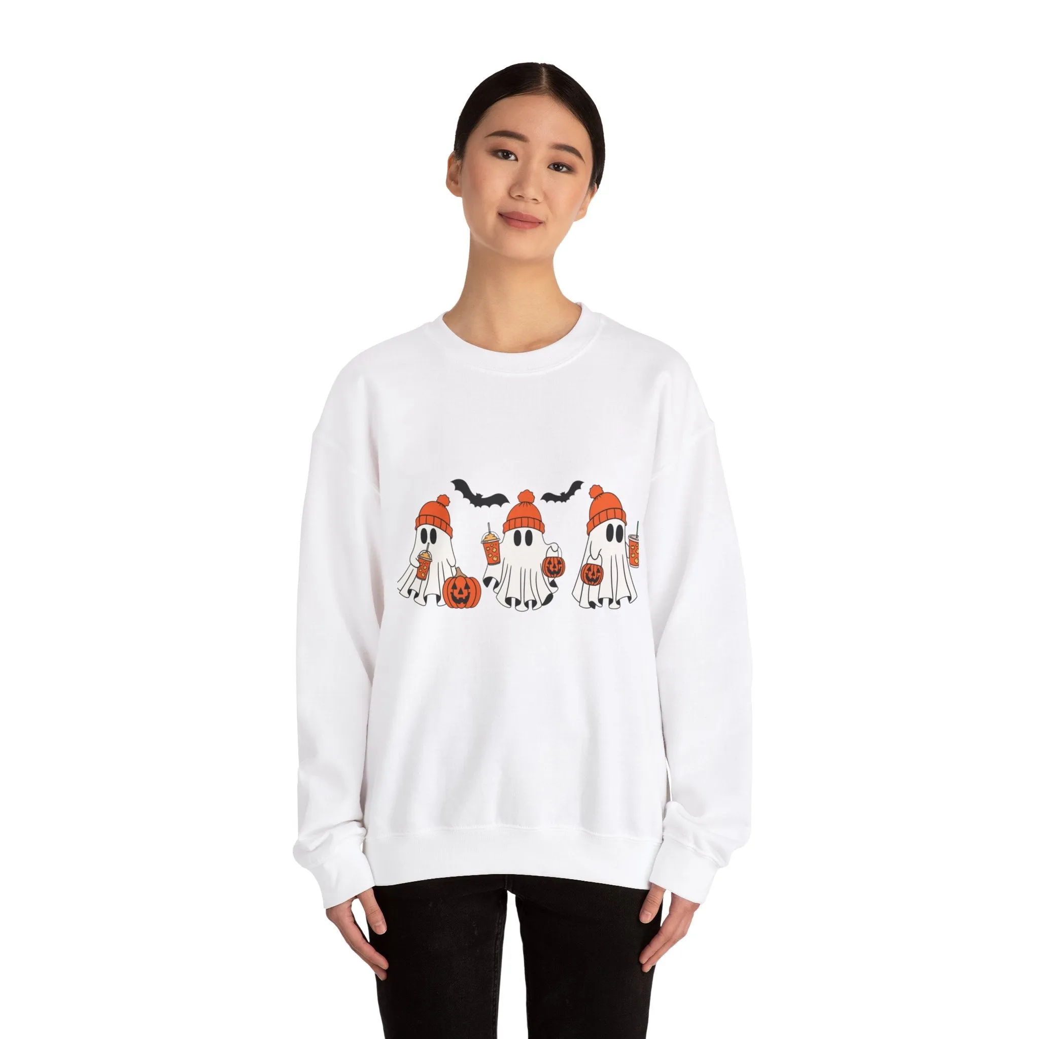 Cute Ghost Crewneck Sweatshirt