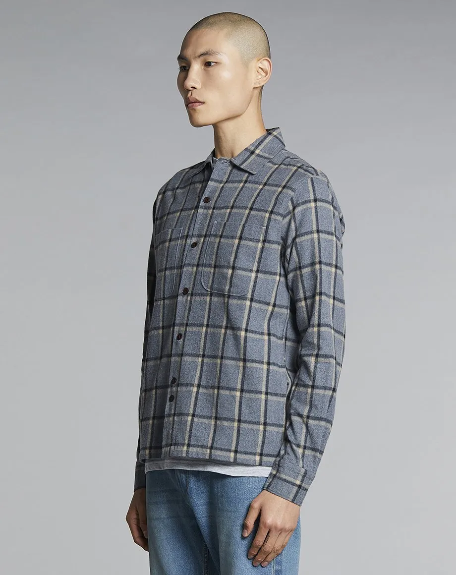 ERNESTO MENS OVERSHIRT | CHARCOAL