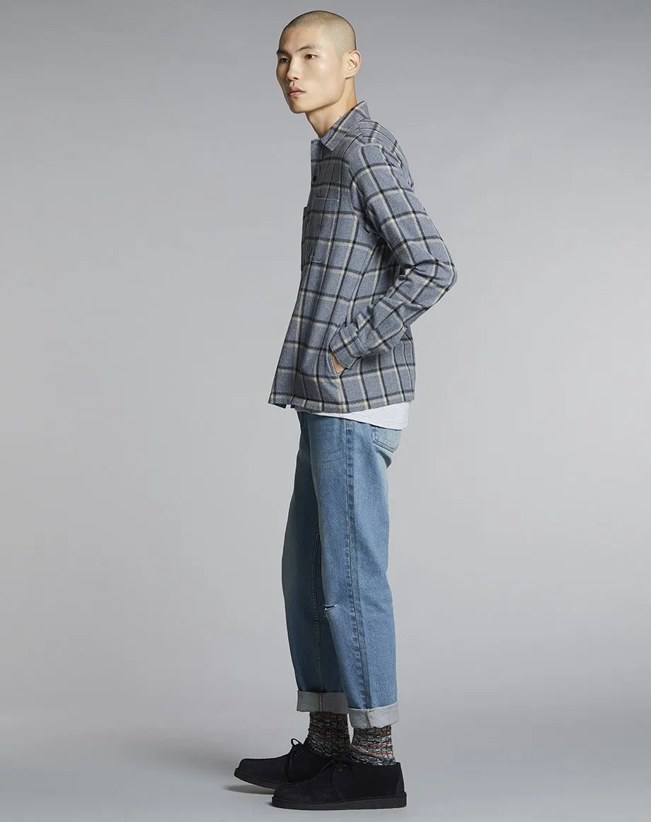 ERNESTO MENS OVERSHIRT | CHARCOAL