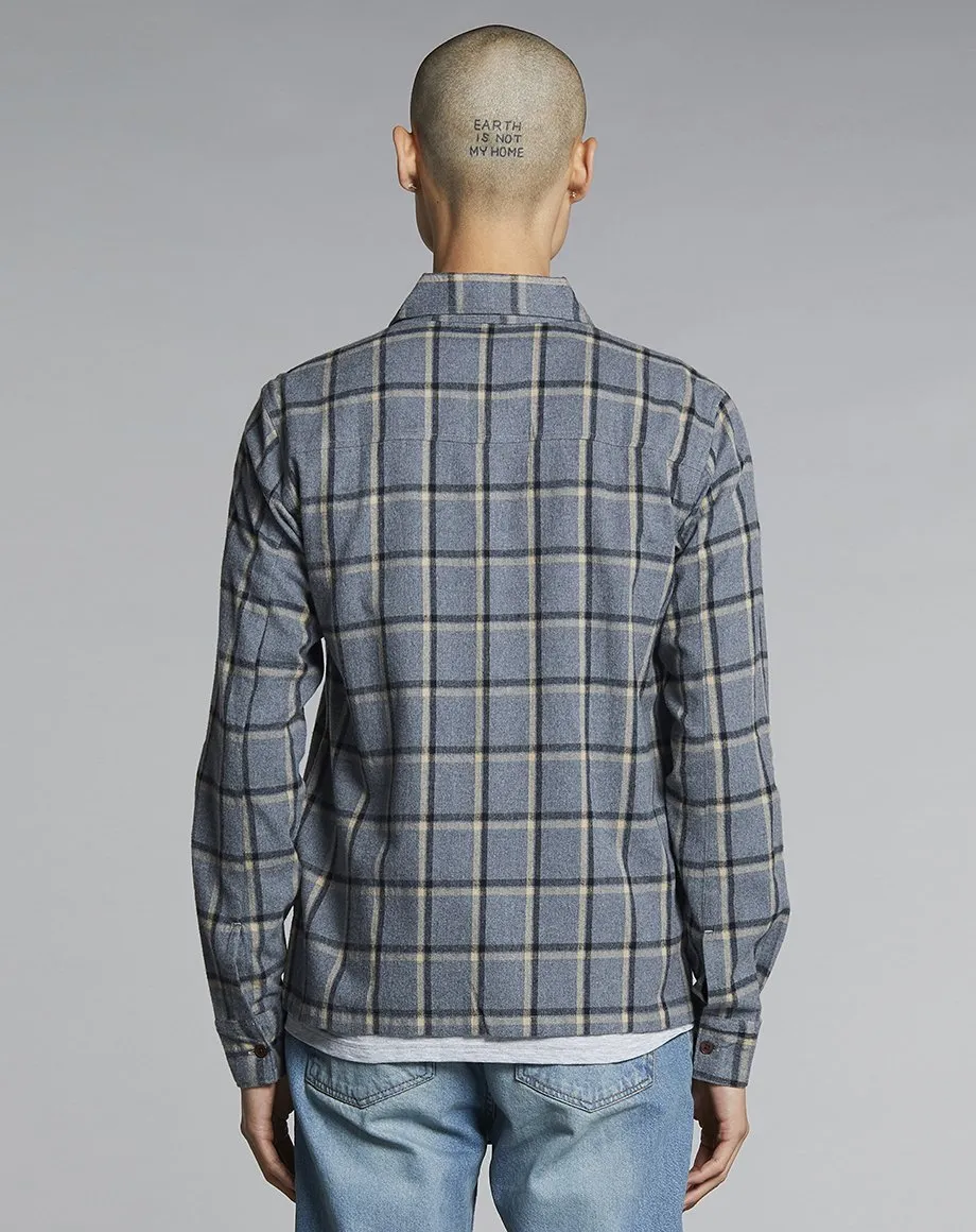 ERNESTO MENS OVERSHIRT | CHARCOAL