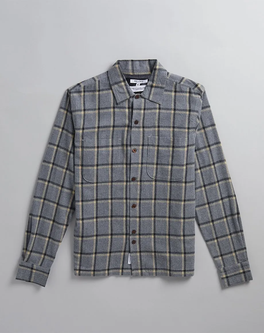 ERNESTO MENS OVERSHIRT | CHARCOAL