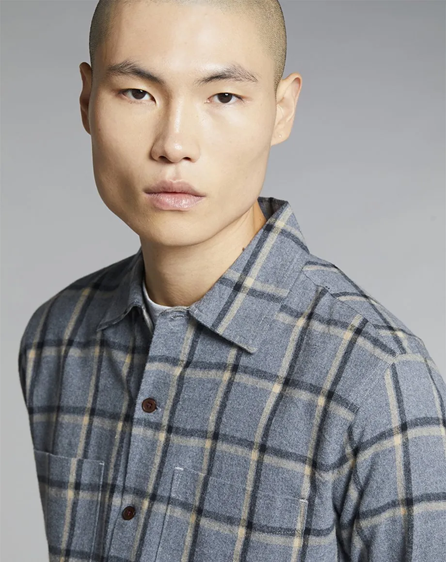 ERNESTO MENS OVERSHIRT | CHARCOAL