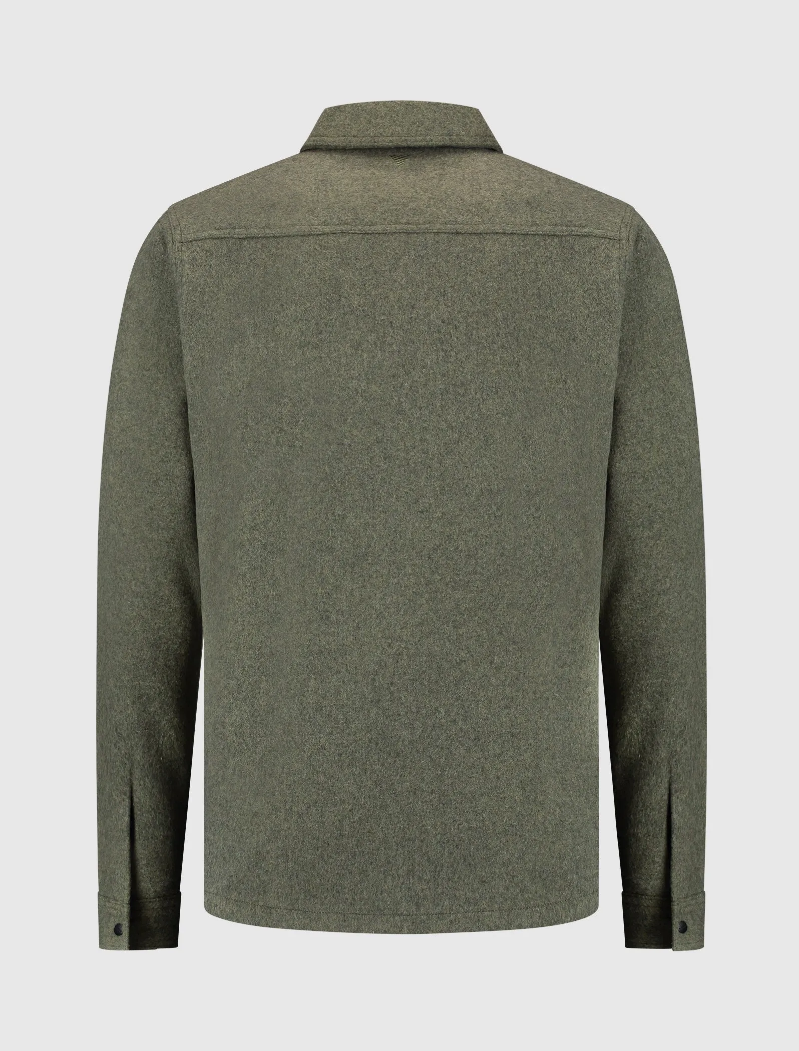 Flannel Overshirt | Army Green
