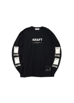 GRAPHIC LONG SLEEVE T-SHIRT "KRAFT"