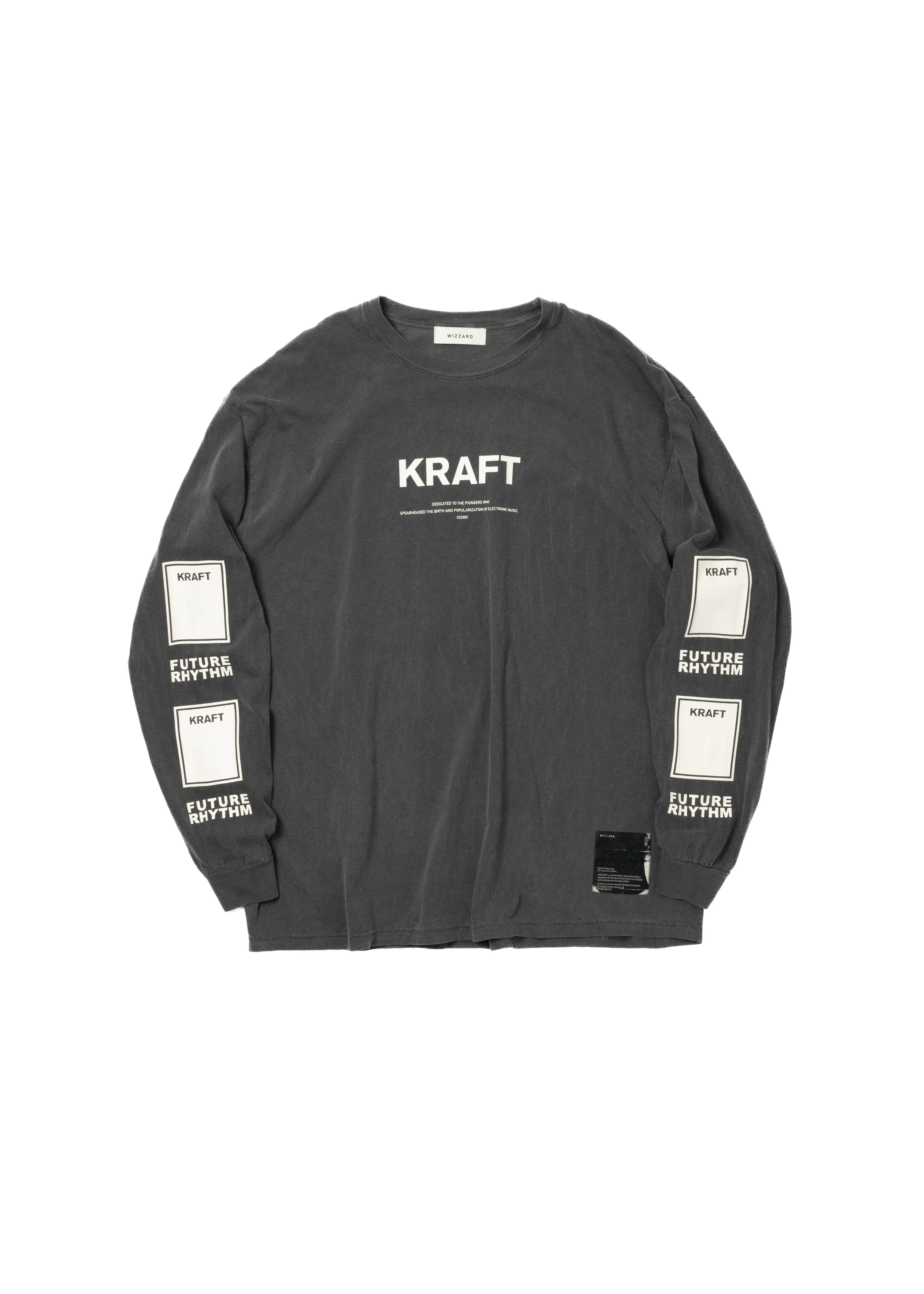 GRAPHIC LONG SLEEVE T-SHIRT "KRAFT"