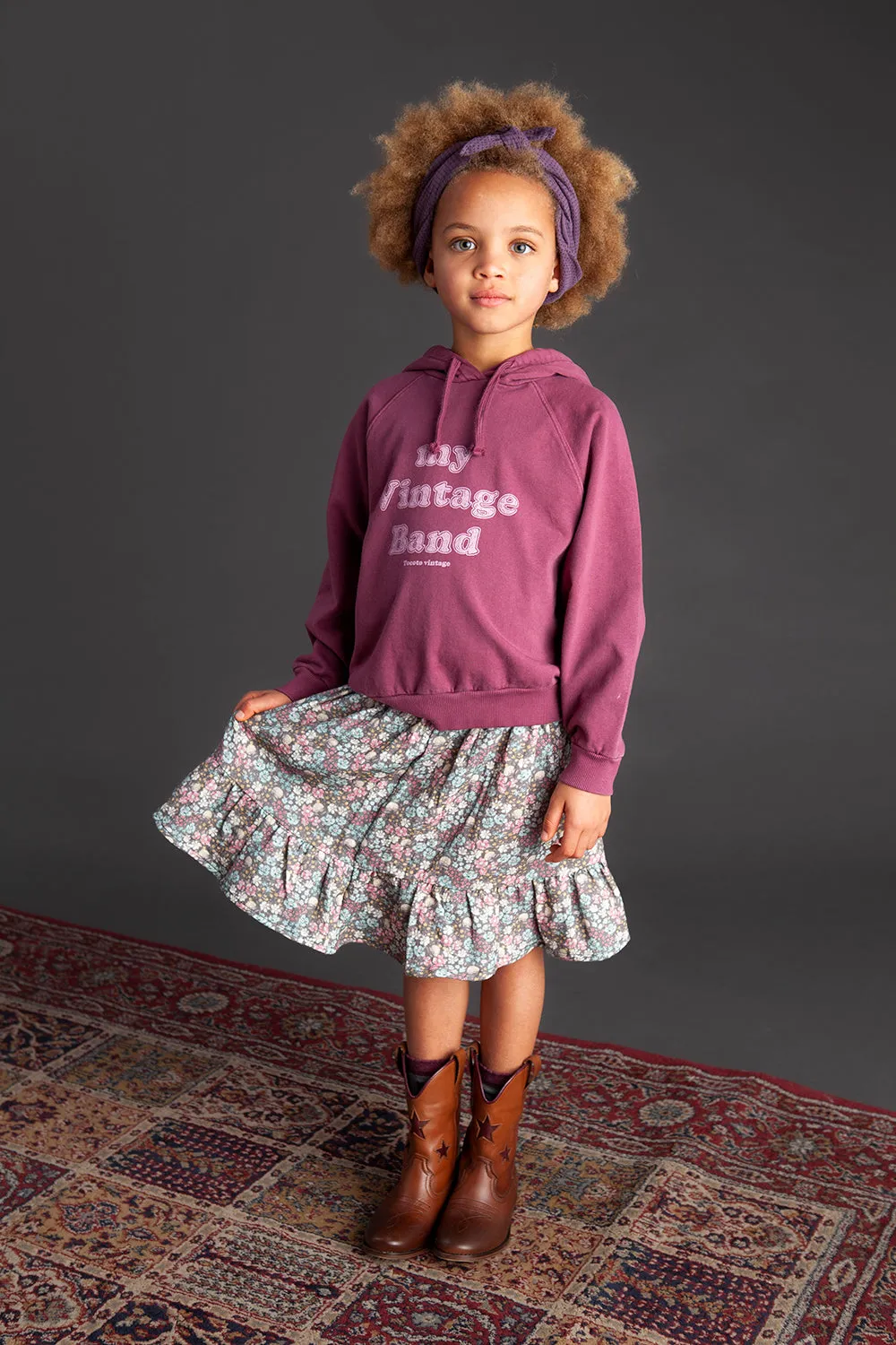 Hooded Sweatshirt "Vintage Band"