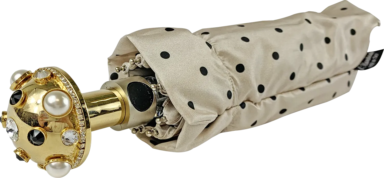 Jewel folding umbrella - fine and elegant