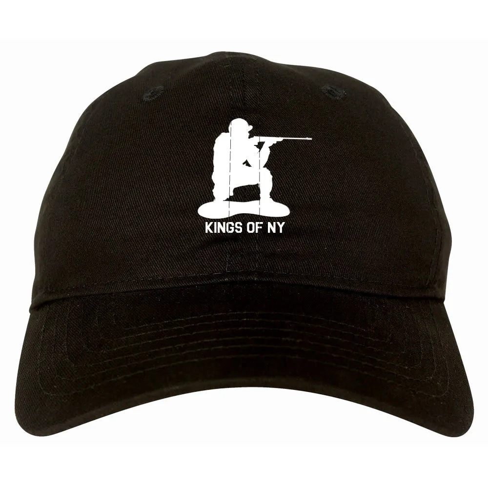 Kings Of NY Green Army Men Dad Hat Cap