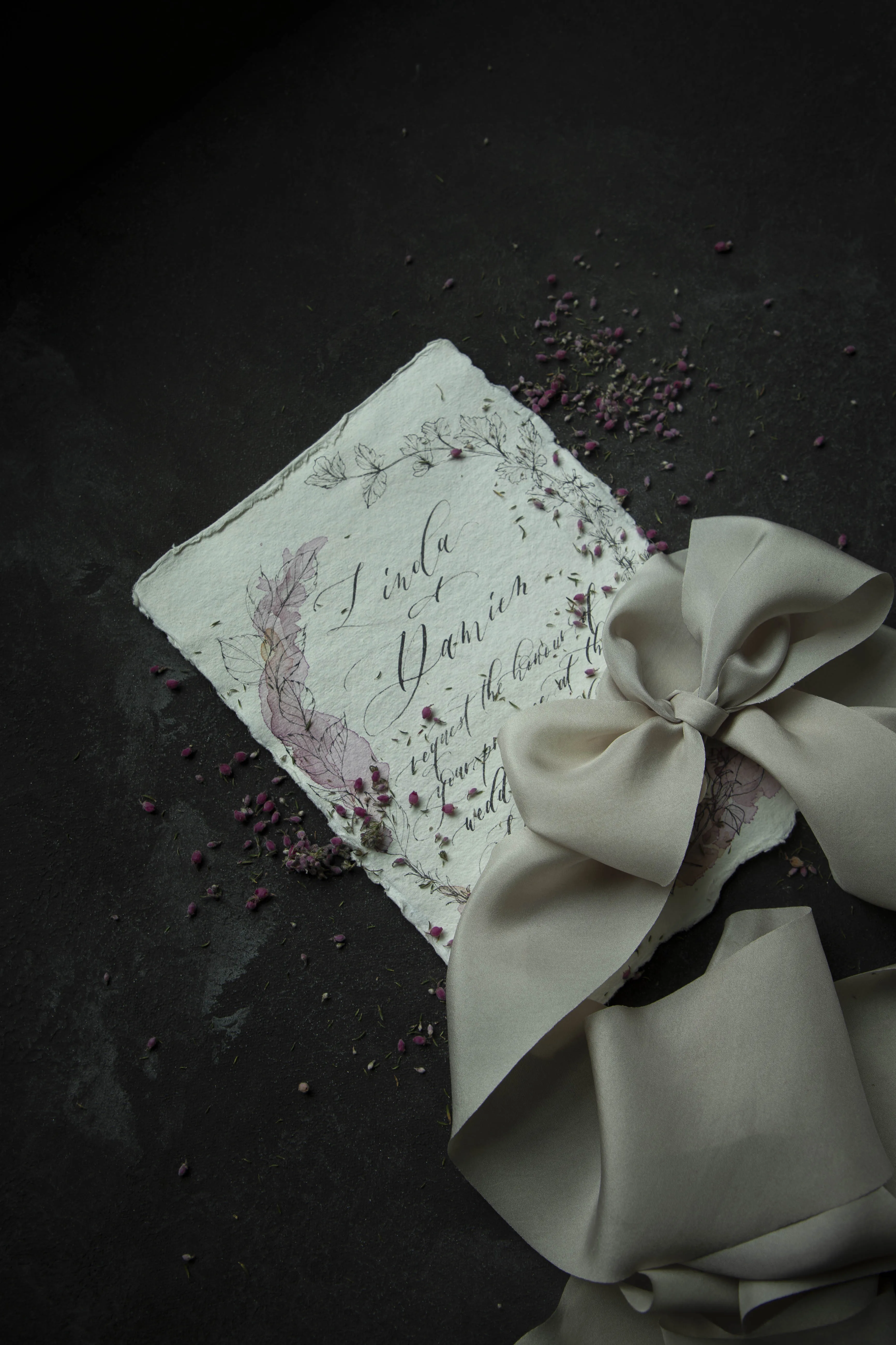 Light Champagne Silk Ribbon {Seconds}