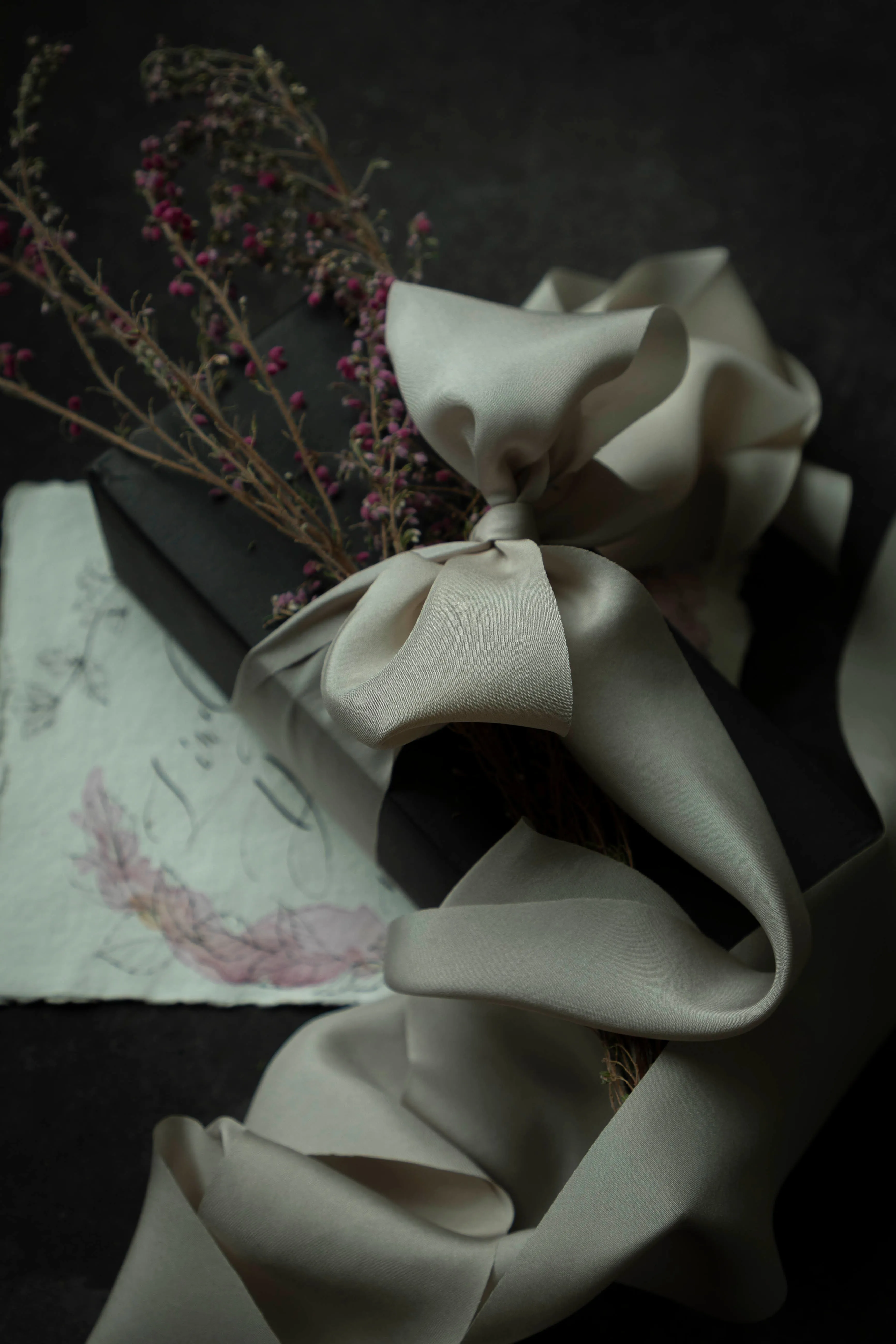 Light Champagne Silk Ribbon {Seconds}