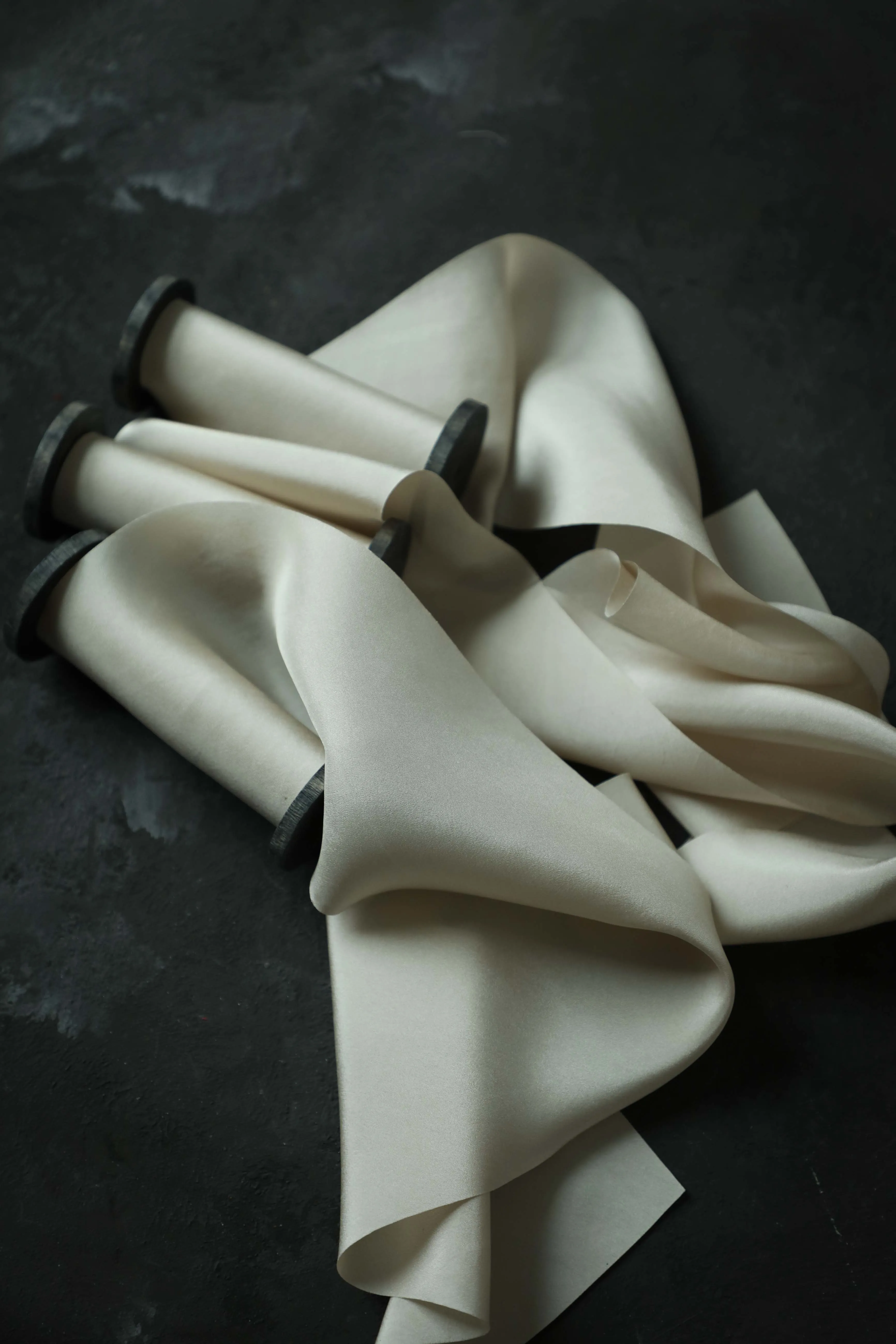 Light Champagne Silk Ribbon {Seconds}