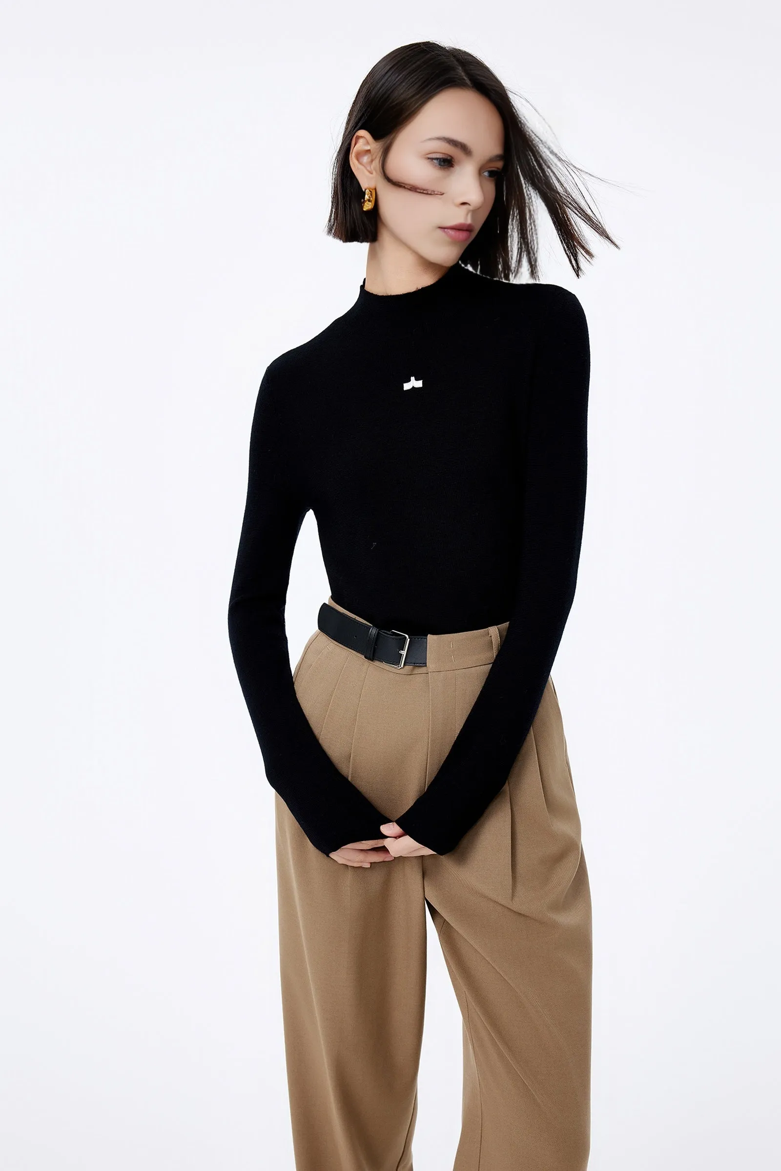 LILY Machine-Washable Wool Sweater