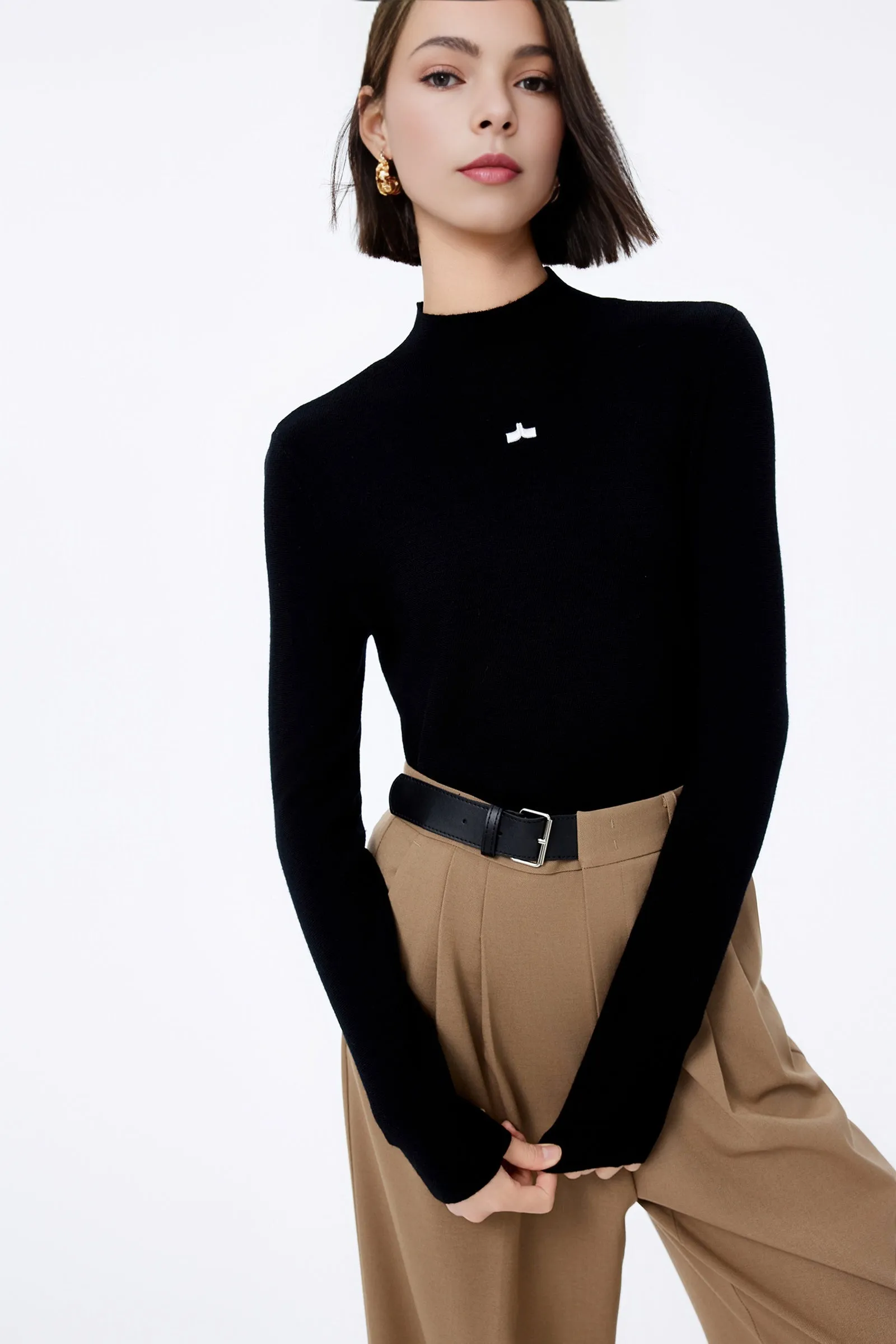 LILY Machine-Washable Wool Sweater
