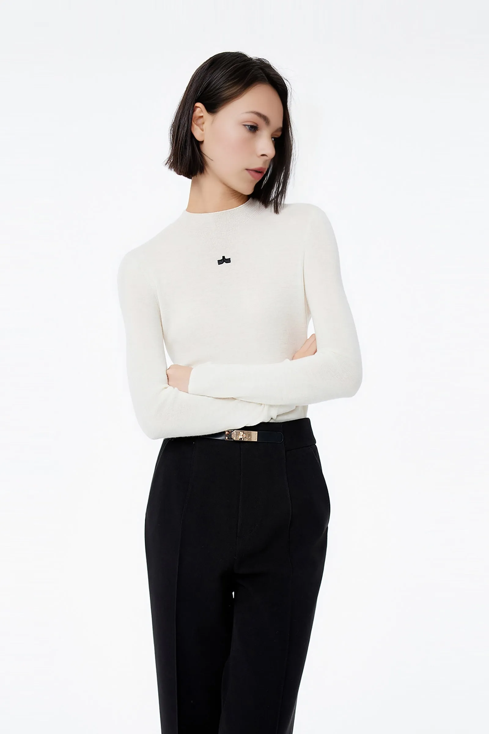 LILY Machine-Washable Wool Sweater
