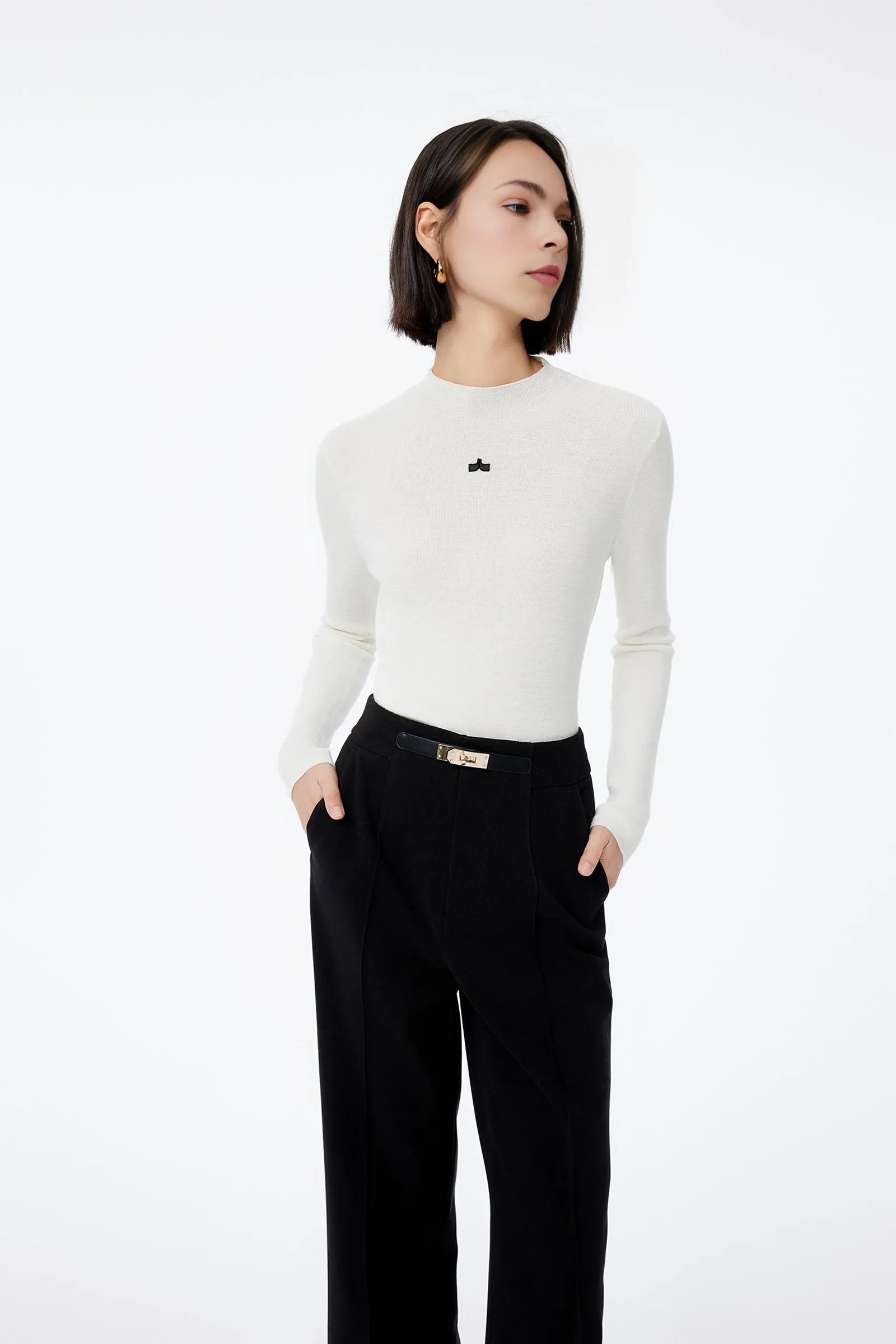 LILY Machine-Washable Wool Sweater