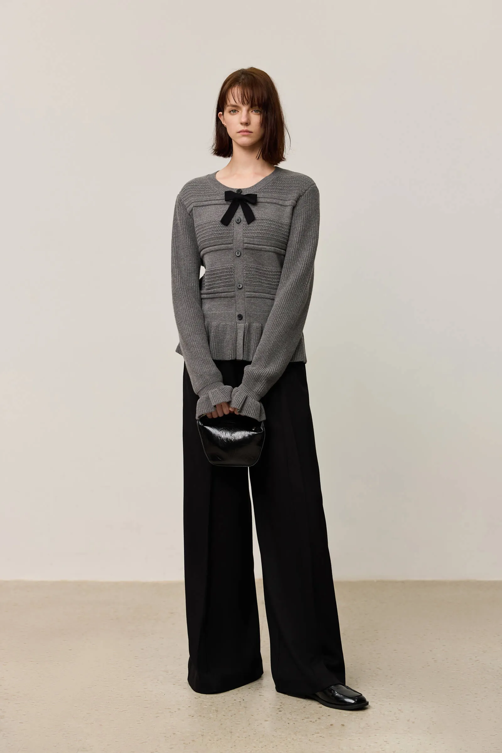 LILY Sweet Bow Knit Sweater