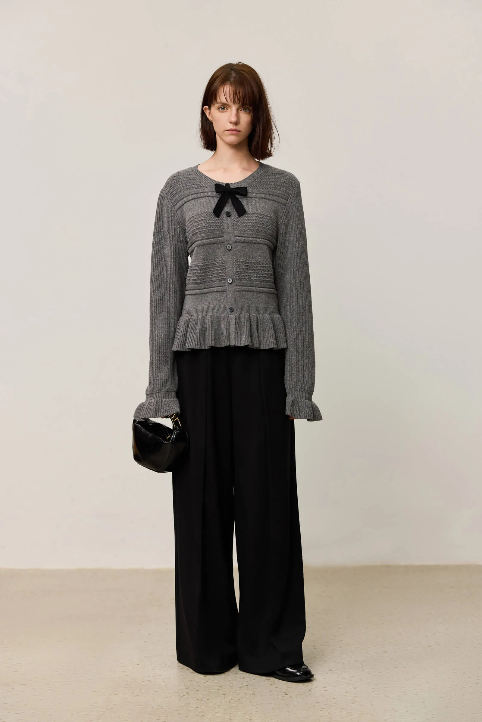 LILY Sweet Bow Knit Sweater