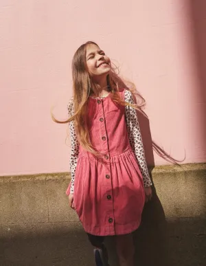 Long Sleeve Pointelle Top-Leopard
