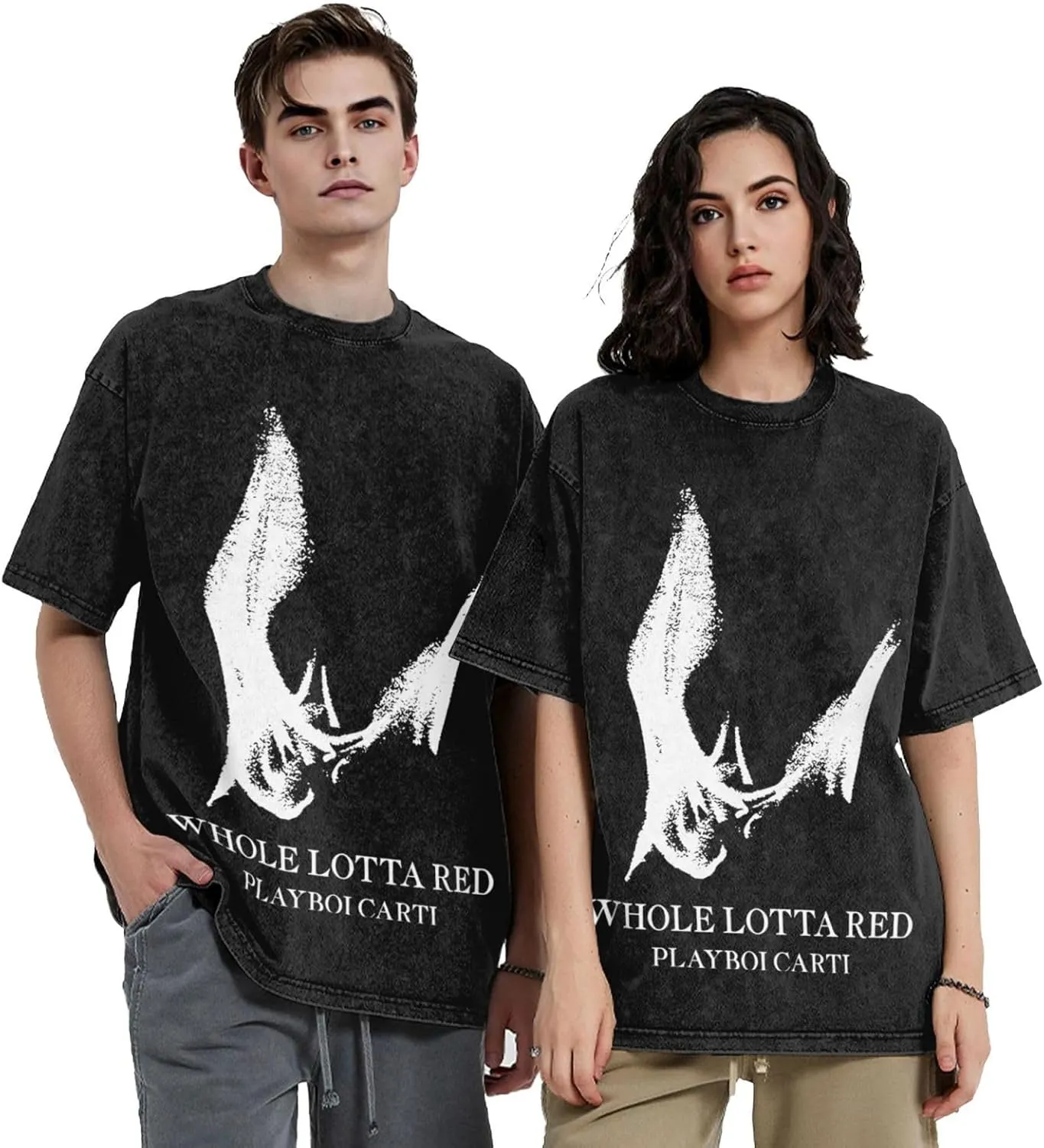 Men Streetwear Oversized Casual T-Shirts Short-Sleeve Adults Teens Cotton Shirt