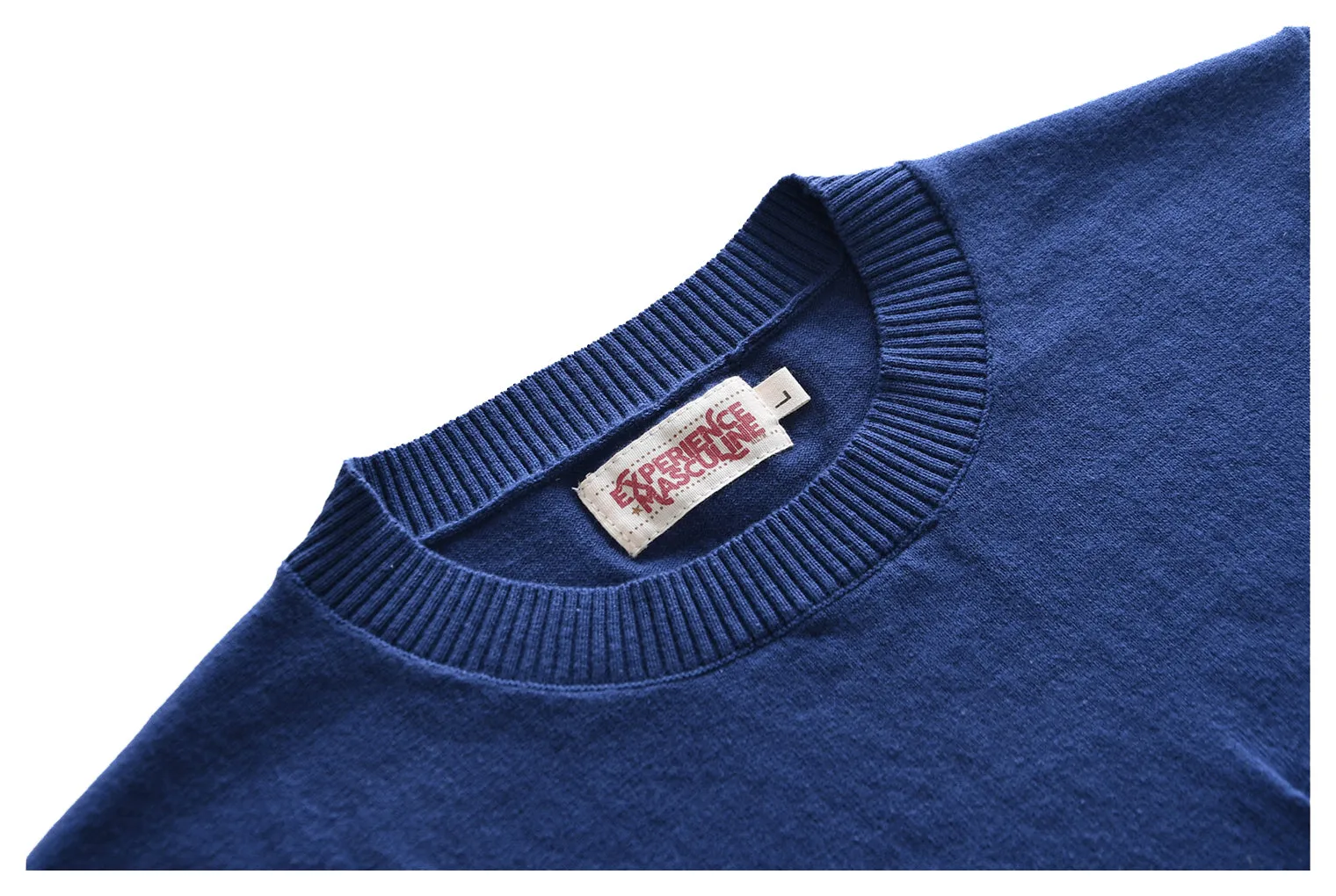 Men's Knitted Pocket T-shirt Short Sleeves