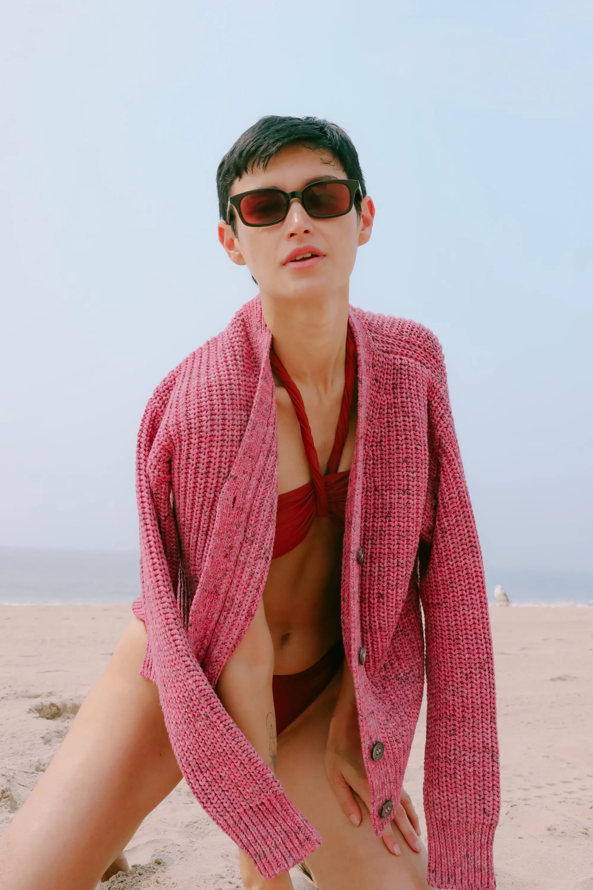 MIREILLE CARDIGAN - PINK