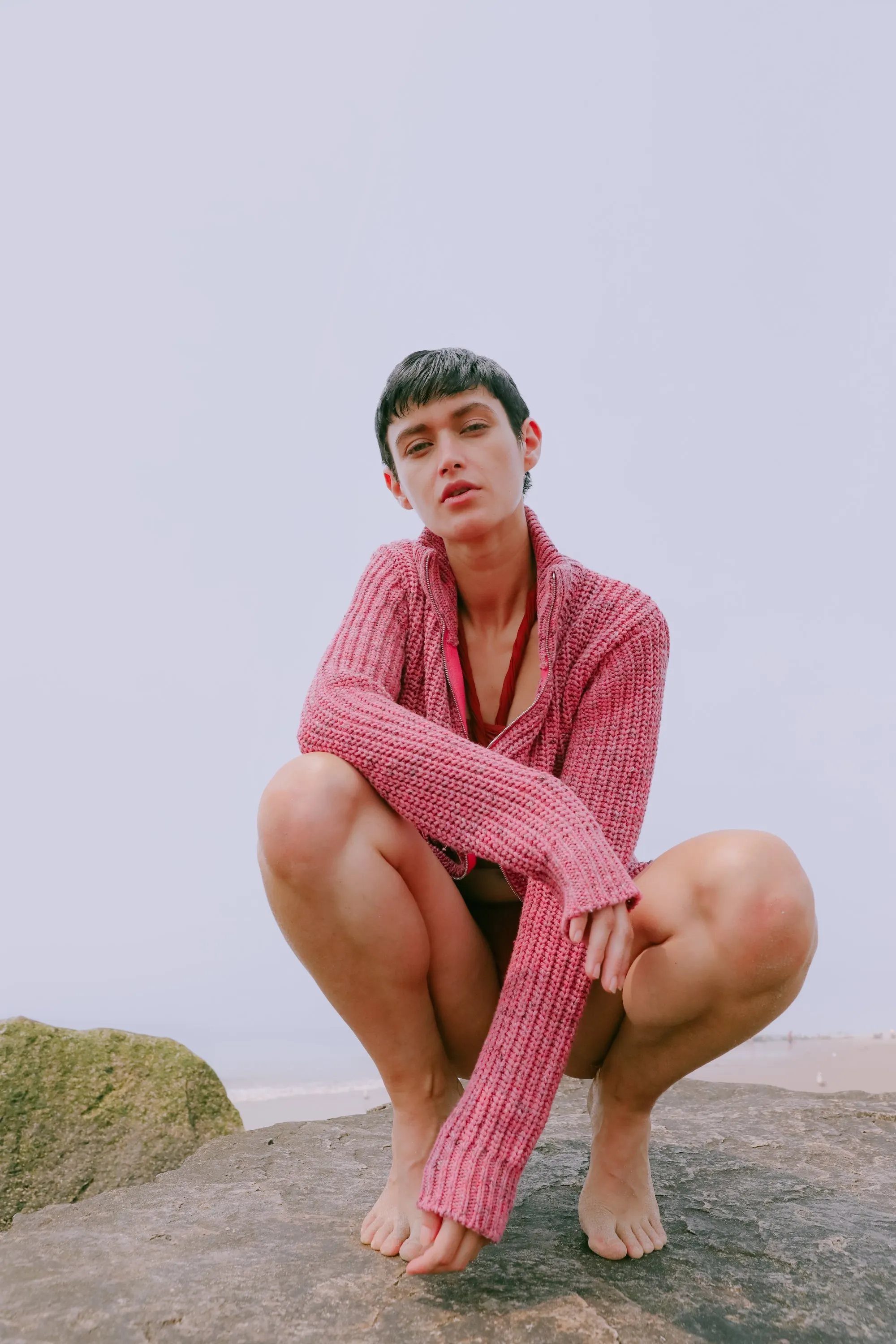 MIREILLE CARDIGAN - PINK
