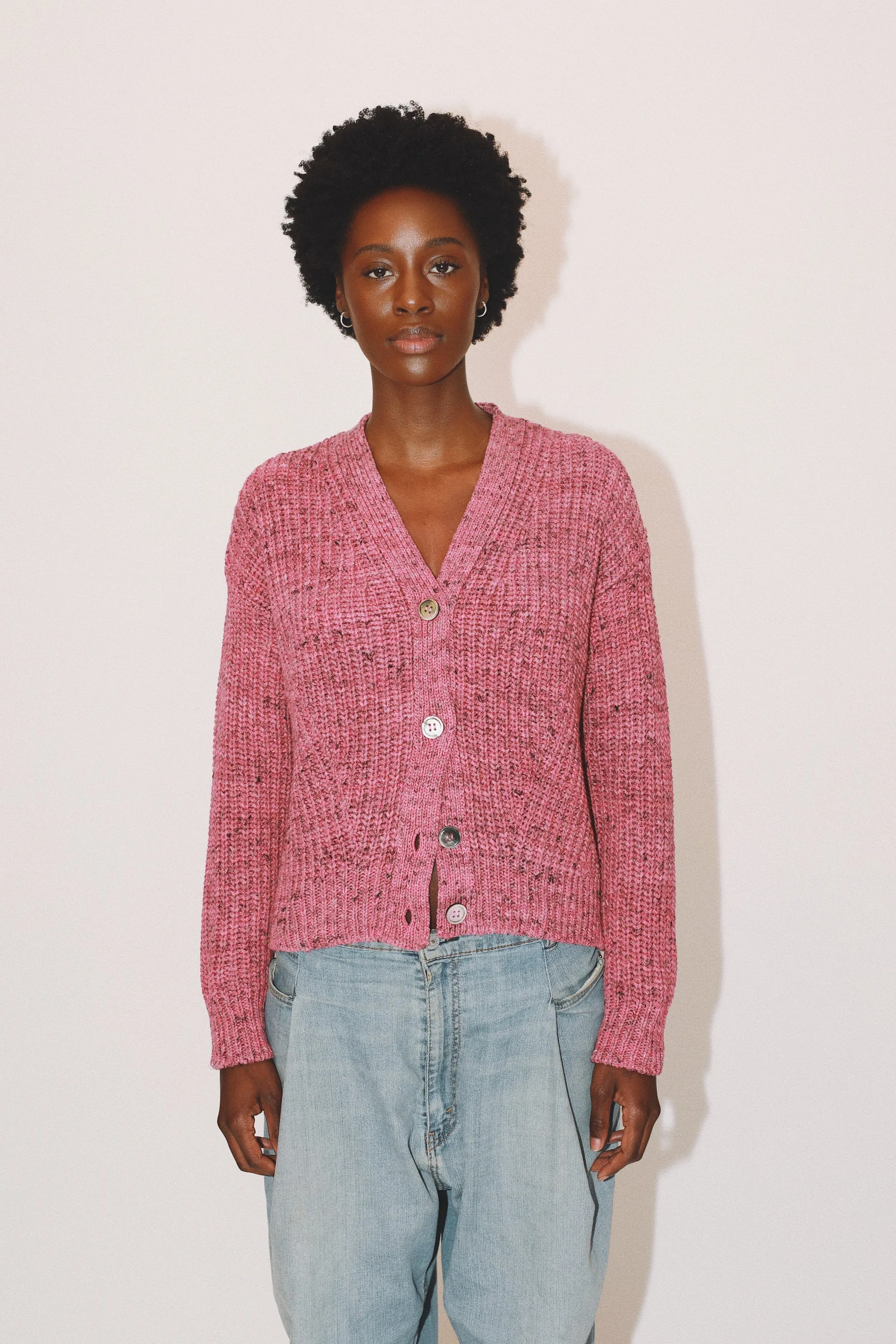 MIREILLE CARDIGAN - PINK