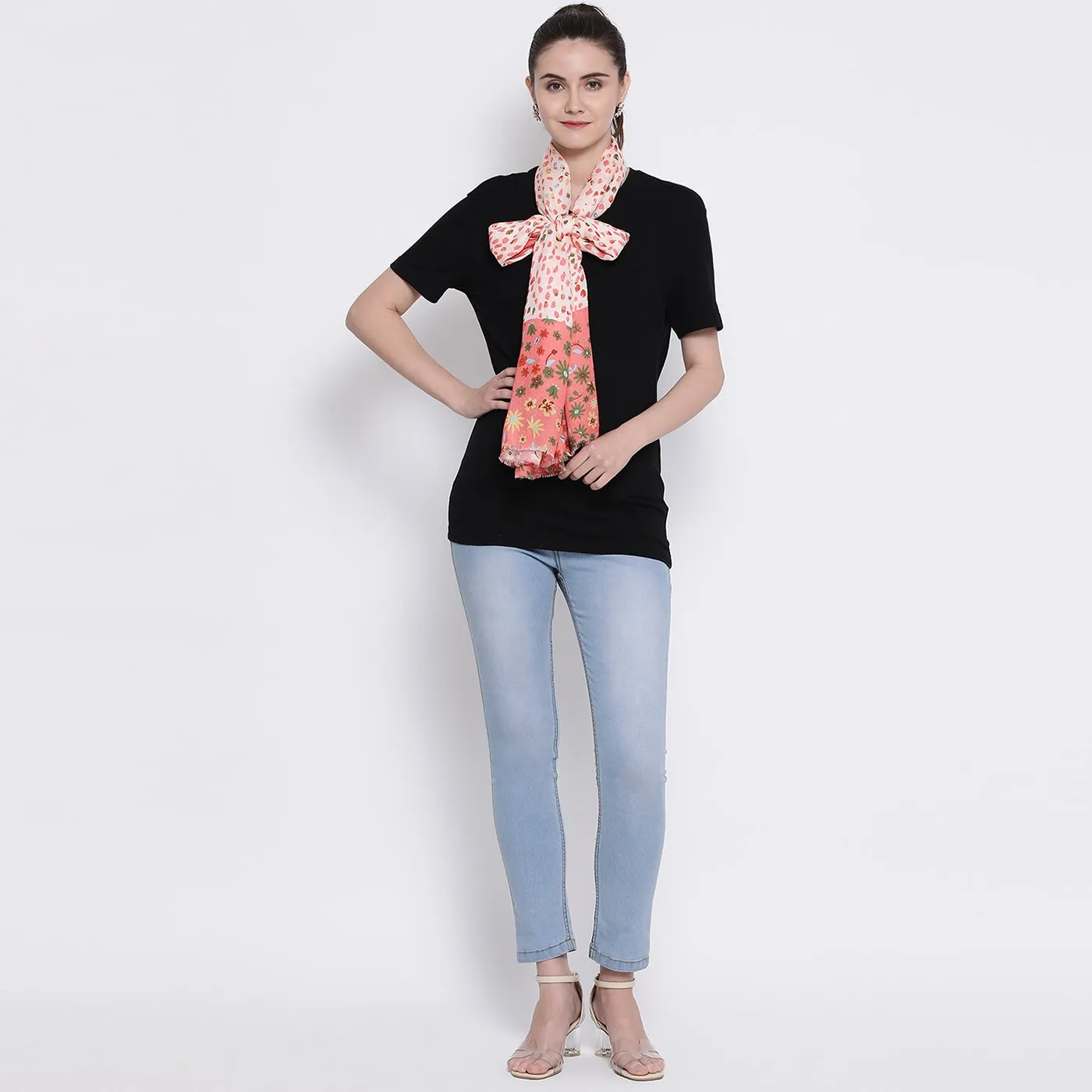 Mudran Printed Summer Stole