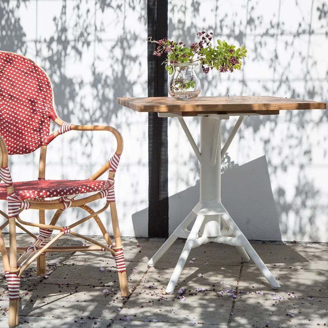 Nicole Square Cafe Table - Teak