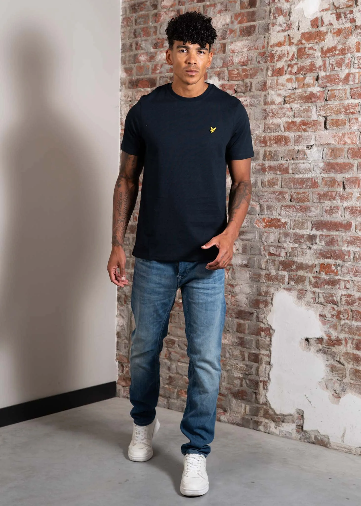Plain t-shirt - dark navy