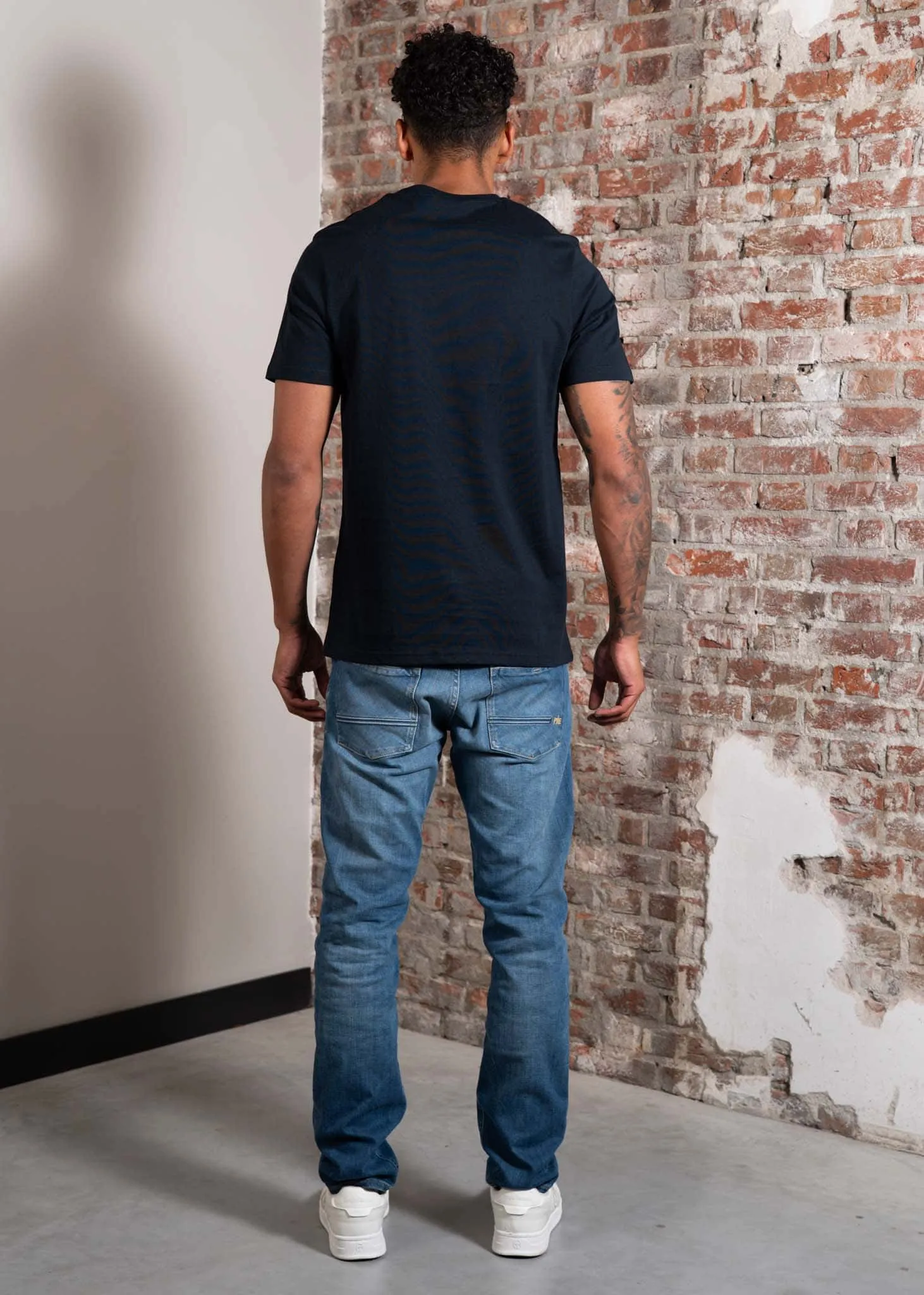 Plain t-shirt - dark navy