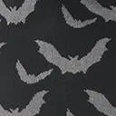 Plus Size Black & Grey Bats Open Long Cardigan